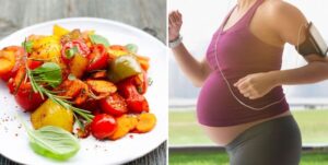 Dieta y ejercicio para embarazadas