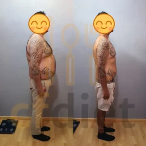 Cambio físico y pérdida de peso con nutricionista en Calafell